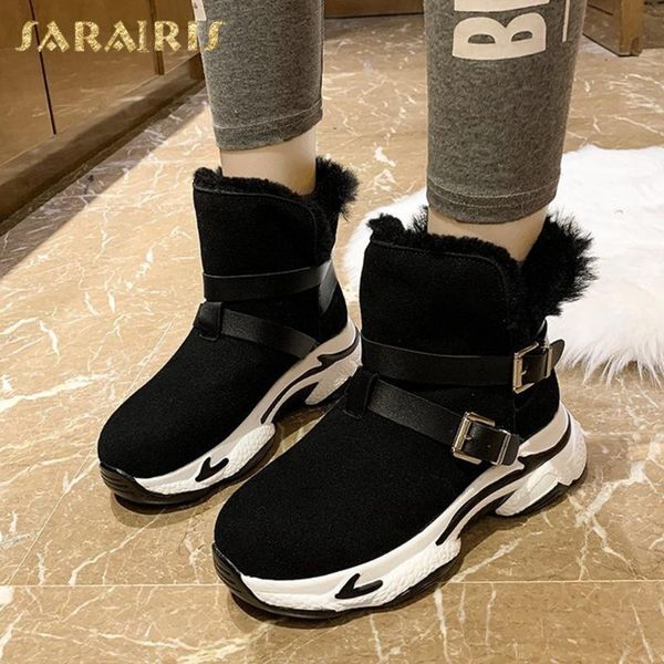 sarairis 2020 new fashion ins dropship booties women shoes belt buckle british style trendy comfy warm winter boots ladies, Black
sarairis 2020 new fashion ins dropship booties women shoes belt buckle british style trendy comfy warm winter boots ladies, Black