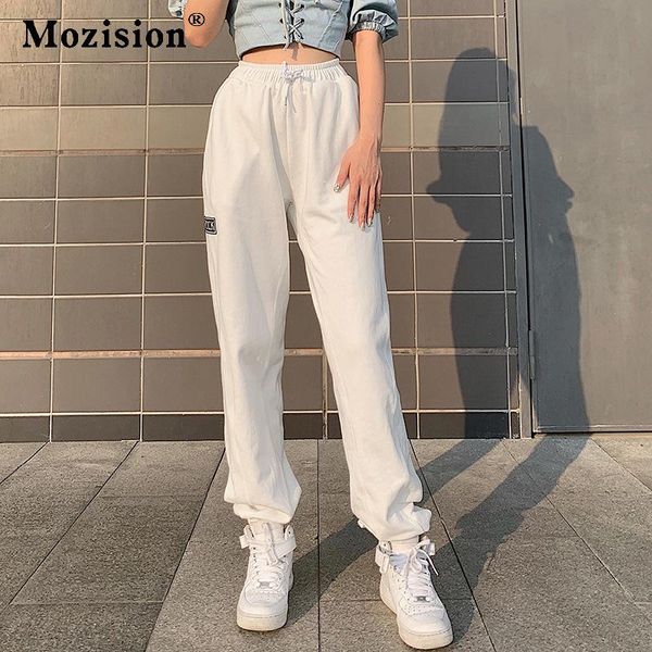 women's pants & capris mozision drawstring lace up waist sporty trousers women solid loose harem female 2021 winter streetwear warm, Black;white
women's pants & capris mozision drawstring lace up waist sporty trousers women solid loose harem female 2021 winter streetwear warm, Black;white