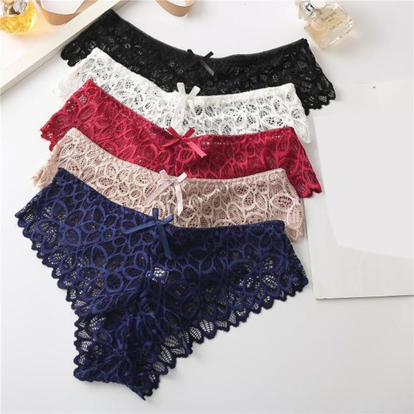 women's panties ladies lace floral briefs transparent breathable hollow out soft underpanties bow knot women underwear, Black;pink
women's panties ladies lace floral briefs transparent breathable hollow out soft underpanties bow knot women underwear, Black;pink