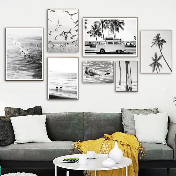 modern surfing poster wall art black and white ocean beach print canvas painting living room home decoration1
modern surfing poster wall art black and white ocean beach print canvas painting living room home decoration1