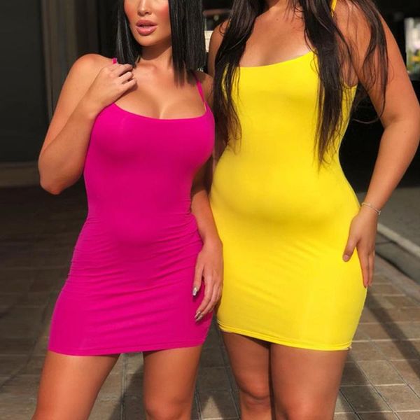 casual dresses women sleeveless bodycon dress solid color mini slim fashion summer beach club party sling, Black;gray
casual dresses women sleeveless bodycon dress solid color mini slim fashion summer beach club party sling, Black;gray