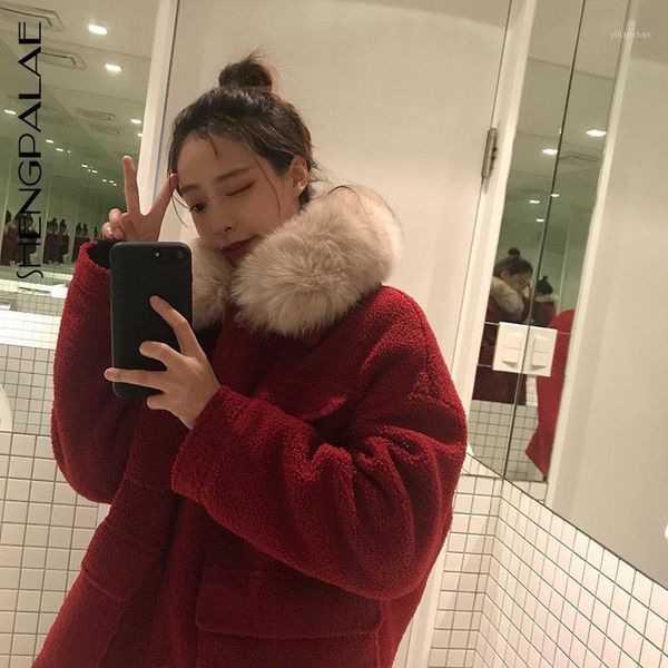 shengpalae 2019 new fashion autumn winter lapel fur collar single breasted jackets women loose casual tide manteau femme fv2401, Black
shengpalae 2019 new fashion autumn winter lapel fur collar single breasted jackets women loose casual tide manteau femme fv2401, Black