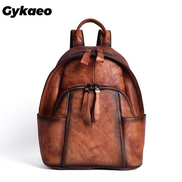 gykaeo ethnic style handmade genuine leather women backpack vintage small backpack ladies cowhide travel back pack
gykaeo ethnic style handmade genuine leather women backpack vintage small backpack ladies cowhide travel back pack