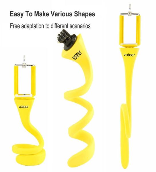 voteer flexible selfie stick monopod wireless bluetooth tripod monkey holder for gopro iphone camera phone car bicycle universal bbyxva 
voteer flexible selfie stick monopod wireless bluetooth tripod monkey holder for gopro iphone camera phone car bicycle universal bbyxva
