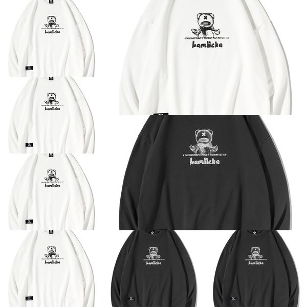 autumn new cartoon panda print men's loose pullover large round neck pullover sweater lovers leisure street fashion long sleeve women i, Black
autumn new cartoon panda print men's loose pullover large round neck pullover sweater lovers leisure street fashion long sleeve women i, Black