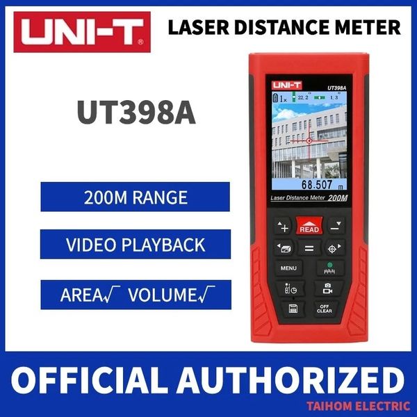 uni t ut398a laser distance meter 200m rangefinder laser tape range finder camera lofting test levelling instrument data storage
uni t ut398a laser distance meter 200m rangefinder laser tape range finder camera lofting test levelling instrument data storage