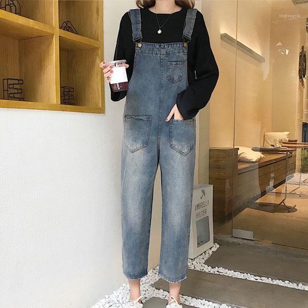 women college loose slim denim overalls jumpsuit romper wind retro casual wide leg denim jumpsuit woman pants jean bodysuit 20201, Black;white
women college loose slim denim overalls jumpsuit romper wind retro casual wide leg denim jumpsuit woman pants jean bodysuit 20201, Black;white