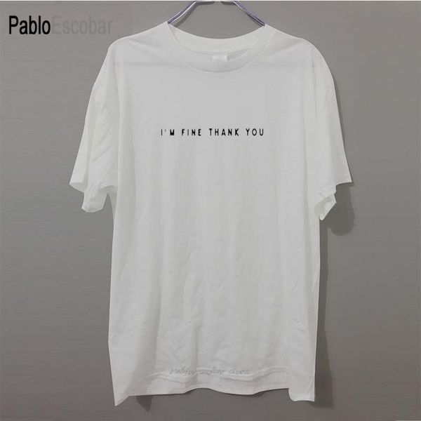 i'm fine thank you black men suit casual shirts cotton short sleeve printed men hoodie designers t shirts sweatshirt
i'm fine thank you black men suit casual shirts cotton short sleeve printed men hoodie designers t shirts sweatshirt