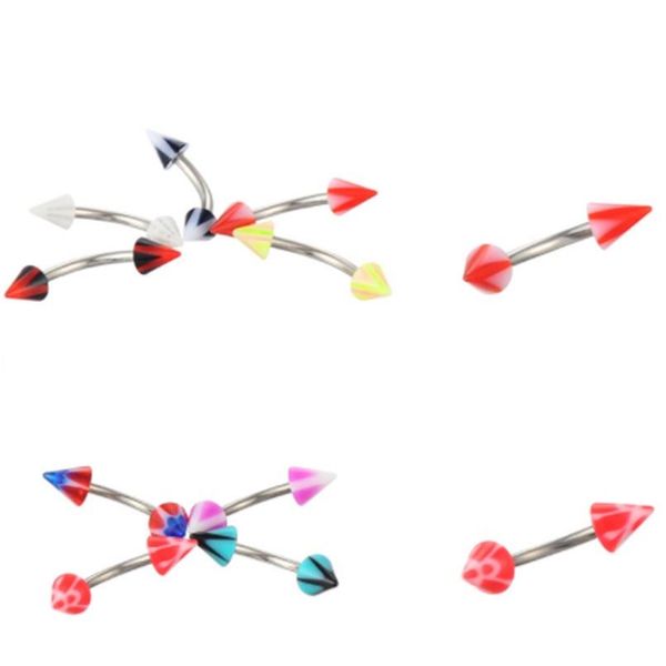 10 20 30 50pcs stainless steel eyebrow piercing ring curved barbell tragus helix piercing rook labret eyebrow piercing jewelry f bbytyw, Silver
10 20 30 50pcs stainless steel eyebrow piercing ring curved barbell tragus helix piercing rook labret eyebrow piercing jewelry f bbytyw, Silver