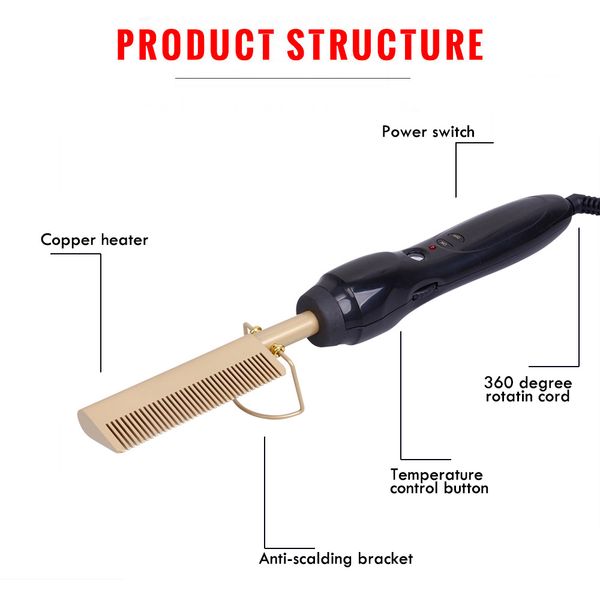 electric comb wand hair curling irons straightener hair curler comb straightening electric comb titanium alloy straightener
electric comb wand hair curling irons straightener hair curler comb straightening electric comb titanium alloy straightener