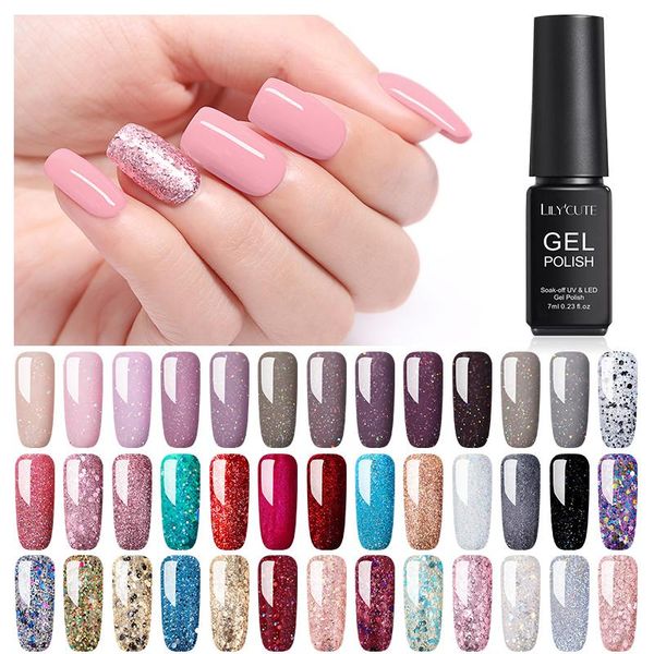 lilycute 7ml nude glitter uv gel nail polish pink color series led uv gel varnish semi permanent nail varnish, Red;pink
lilycute 7ml nude glitter uv gel nail polish pink color series led uv gel varnish semi permanent nail varnish, Red;pink