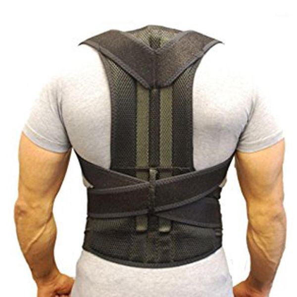 back support adjustable posture corrector orthopedic men and women braces shoulder health care band belt1, Black;blue
back support adjustable posture corrector orthopedic men and women braces shoulder health care band belt1, Black;blue