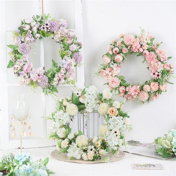 decorative flowers & wreaths mori series colorful garland simulation wreath door window wedding decoration drop
decorative flowers & wreaths mori series colorful garland simulation wreath door window wedding decoration drop