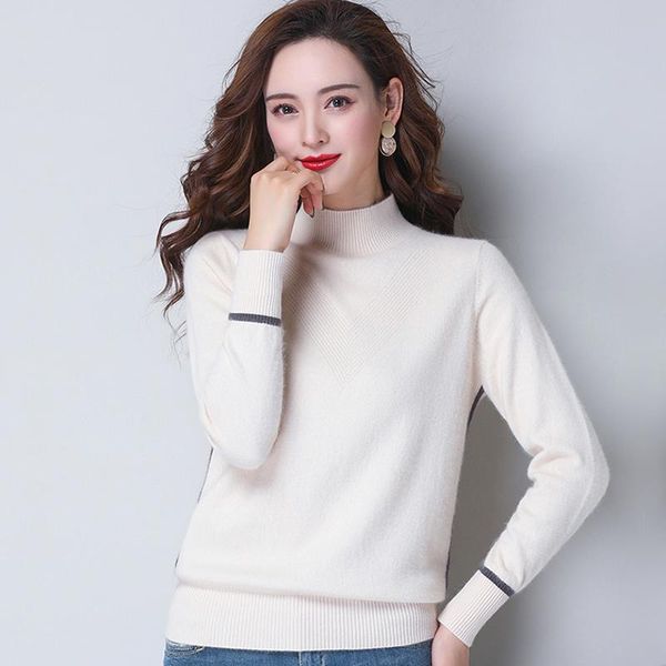 women's sweaters bethquenoy turtlenecks knitted winter clothes women christmas poleras jersey mujer invierno 2021 pull femme hiver, White;black
women's sweaters bethquenoy turtlenecks knitted winter clothes women christmas poleras jersey mujer invierno 2021 pull femme hiver, White;black