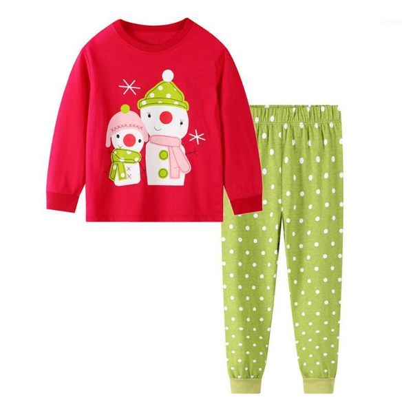 clothing sets christmas pajamas kids girls clothes snowman print long sleeve +pants outfits 2pcs1, White
clothing sets christmas pajamas kids girls clothes snowman print long sleeve +pants outfits 2pcs1, White