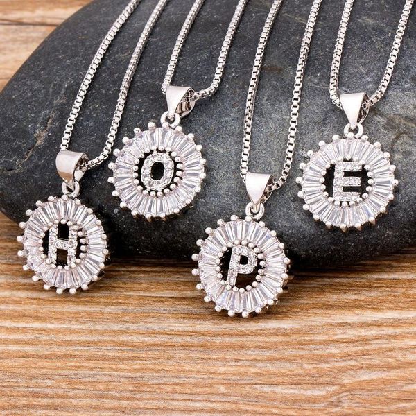 chains gold /silver color cubic zirconia a-z 26 letters pendant initial necklace fashion name jewelry gift for women
chains gold /silver color cubic zirconia a-z 26 letters pendant initial necklace fashion name jewelry gift for women