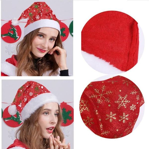 beanie/skull caps women christmas hats soft plush golden snowflake print party year accessories gifts decoration kids q9x5, Blue;gray
beanie/skull caps women christmas hats soft plush golden snowflake print party year accessories gifts decoration kids q9x5, Blue;gray