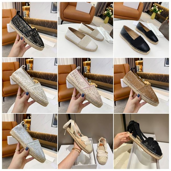 2022 woody espadrilles sandals leather lace canvas flat shoes designer luxury women casual outdoor shoes, Black
2022 woody espadrilles sandals leather lace canvas flat shoes designer luxury women casual outdoor shoes, Black