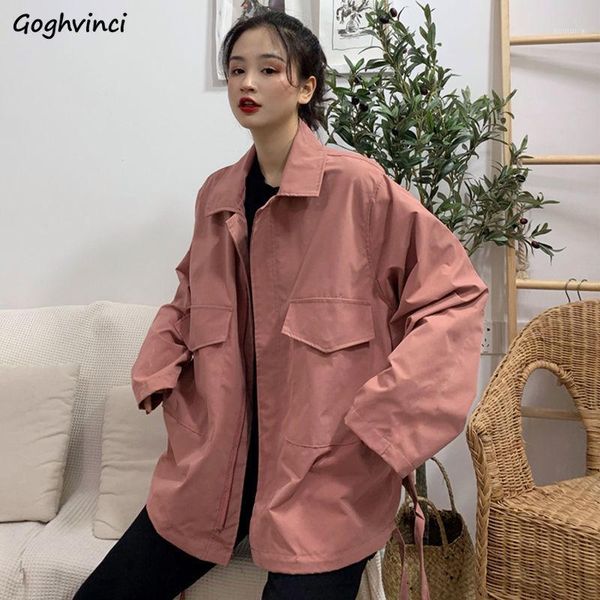 basic jackets women autumn solid loose turn-down collar long sleeve bf lace-up zipper pockets womens safari-style fashion chic1, Black;brown
basic jackets women autumn solid loose turn-down collar long sleeve bf lace-up zipper pockets womens safari-style fashion chic1, Black;brown