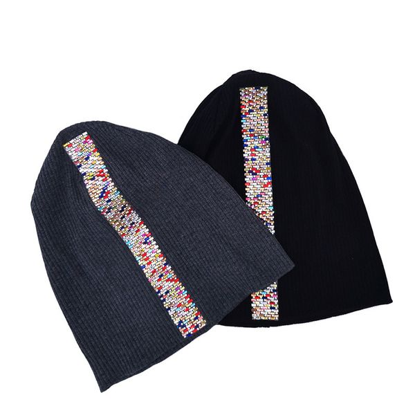 women ribbed rhinestone beanie hats for ladies new slouchy cotton knitted beanie skullies cap warm bonnet christmas gifts 201012, Blue;gray
women ribbed rhinestone beanie hats for ladies new slouchy cotton knitted beanie skullies cap warm bonnet christmas gifts 201012, Blue;gray