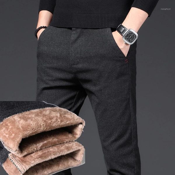 boutique and winter plush warm cotton wool casual pants men's small straight tube slim elastic men's pants wholesale trend1, Black
boutique and winter plush warm cotton wool casual pants men's small straight tube slim elastic men's pants wholesale trend1, Black
