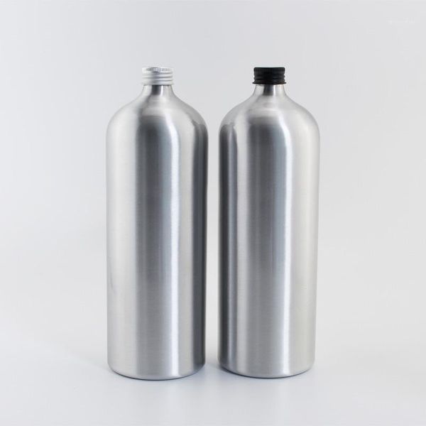 storage bottles & jars 1pc 1000ml empty aluminum with screw cap liquid soap metal containers essential oil bottle cosmetics container 1l1
storage bottles & jars 1pc 1000ml empty aluminum with screw cap liquid soap metal containers essential oil bottle cosmetics container 1l1