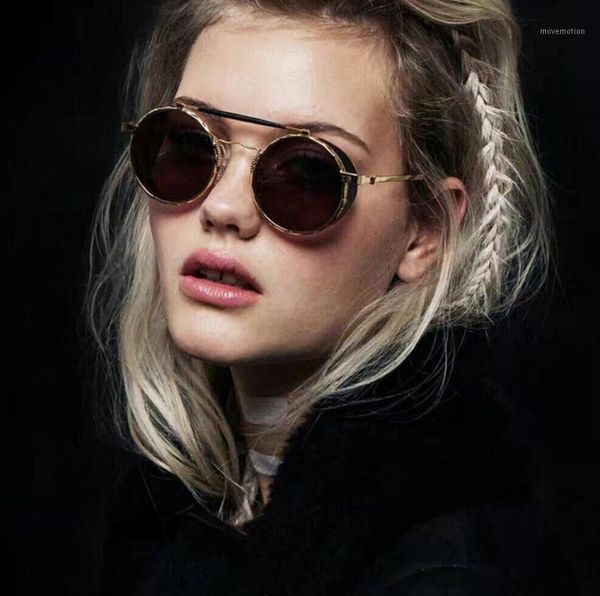 jackjad 2020 fashion steampunk rock vintage round style sunglasses classic retro uv400 brand design sun glasses1, White;black
jackjad 2020 fashion steampunk rock vintage round style sunglasses classic retro uv400 brand design sun glasses1, White;black