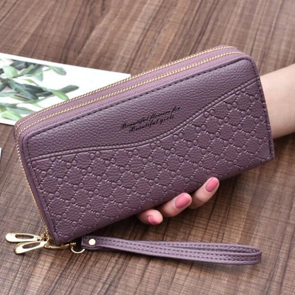 wholesale women handbag joker fashion double zipper women clutch double lychee leather large women wallet elegant atmospheric leather wallet, Red;black
wholesale women handbag joker fashion double zipper women clutch double lychee leather large women wallet elegant atmospheric leather wallet, Red;black