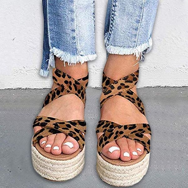 adisputent women's large size 43 leopard sandals women platform summer thick bottom sandals women's high heels shoes 20201, Black
adisputent women's large size 43 leopard sandals women platform summer thick bottom sandals women's high heels shoes 20201, Black