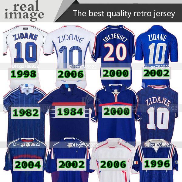 1998 retro 2002 zidane henry soccer jerseys 1996 2004 football 1984 shirt trezeguet 1982 finals 2006 deschamps 2000 pires maillot de footbal, Black;yellow
1998 retro 2002 zidane henry soccer jerseys 1996 2004 football 1984 shirt trezeguet 1982 finals 2006 deschamps 2000 pires maillot de footbal, Black;yellow