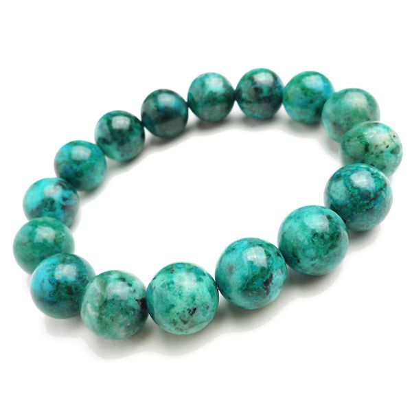 12.5mm genuine green natural chrysocolla malachite round beads bracelet women ladies fashion jewelry stretch charm bracelet, Black
12.5mm genuine green natural chrysocolla malachite round beads bracelet women ladies fashion jewelry stretch charm bracelet, Black