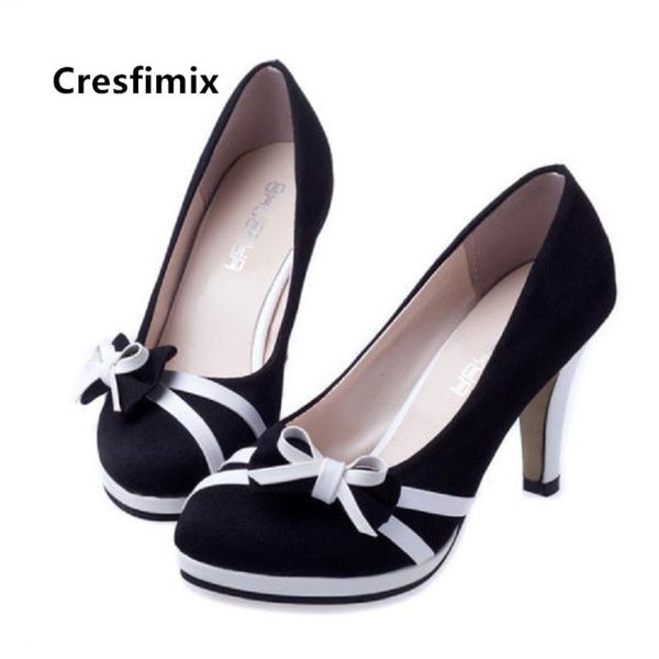cresfimix women fashion sweet black party high heel pumps lady casual spring & summer slip on shoes mujer tacones altos c5373
cresfimix women fashion sweet black party high heel pumps lady casual spring & summer slip on shoes mujer tacones altos c5373