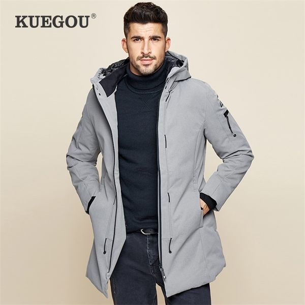 kuegou winter thick warm men parkas hooded black brand clothing for male fashion outwear plus size long zipper coat 21606 201128
kuegou winter thick warm men parkas hooded black brand clothing for male fashion outwear plus size long zipper coat 21606 201128