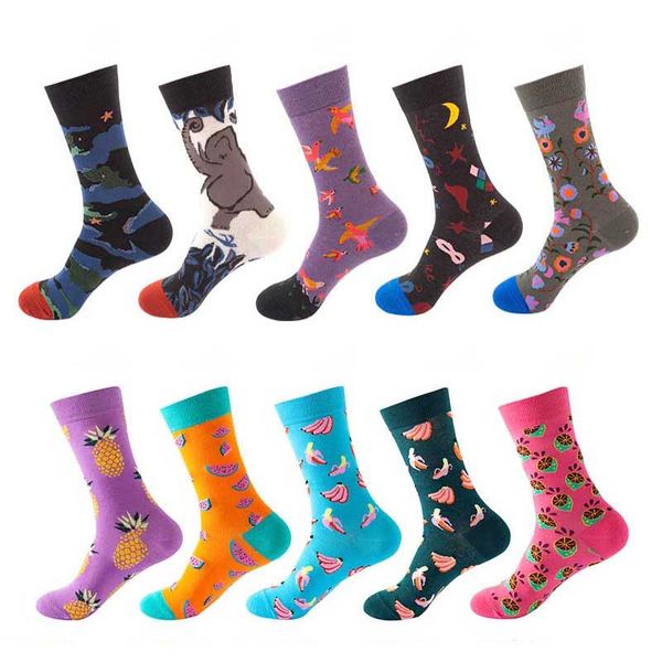 sports socks mens womens lovers fashion print cotton basketball tennis running skateboarding football 5 piece cheap, Black
sports socks mens womens lovers fashion print cotton basketball tennis running skateboarding football 5 piece cheap, Black