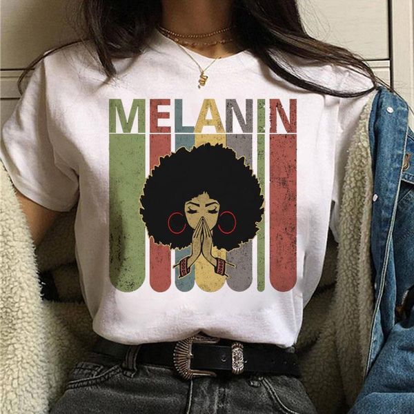 cool melanin black girl t shirt women girl hip hop style tshirt streetwear women tshirt tee casual female t-shirt, White
cool melanin black girl t shirt women girl hip hop style tshirt streetwear women tshirt tee casual female t-shirt, White