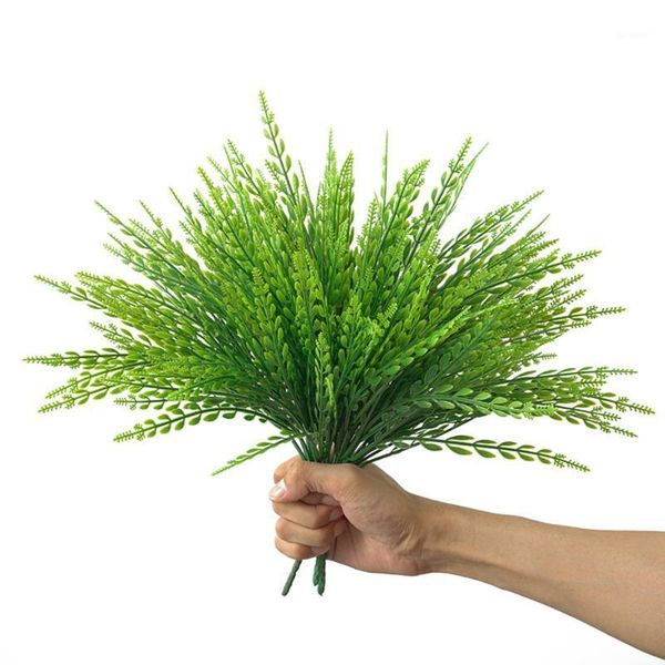 1pc artificial plants 7-fork green grass leaves decoration home garden outdoor wedding decor fake branch only1
1pc artificial plants 7-fork green grass leaves decoration home garden outdoor wedding decor fake branch only1