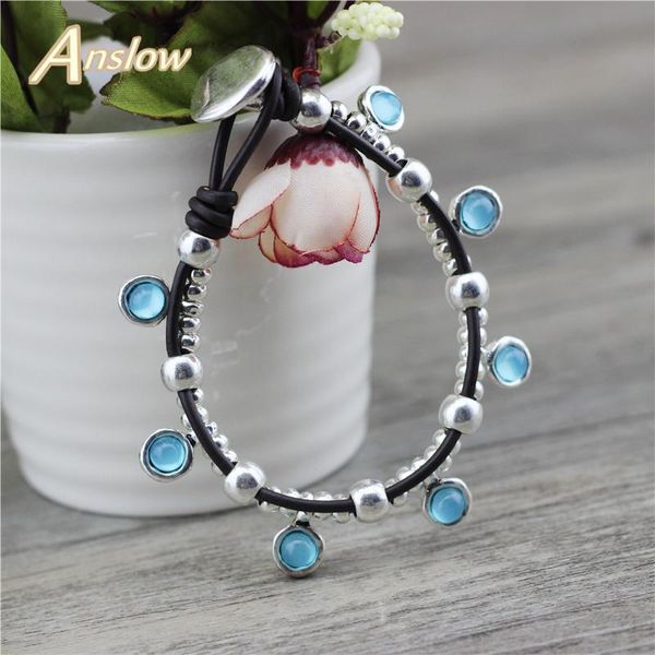 charm bracelets anslow fashion jewelry handmade diy beads friendship lovers couple leather bracelet female women candy acrylic low0808lb, Golden;silver
charm bracelets anslow fashion jewelry handmade diy beads friendship lovers couple leather bracelet female women candy acrylic low0808lb, Golden;silver