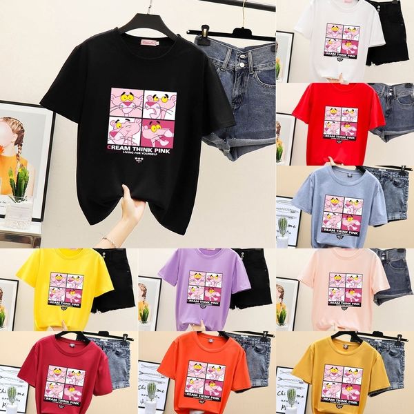 95 cotton suit 2020 summer new women's round neck pullover pullover pullovert-shirt pulloverkorean student printed short sleeve t-shirt, White
95 cotton suit 2020 summer new women's round neck pullover pullover pullovert-shirt pulloverkorean student printed short sleeve t-shirt, White