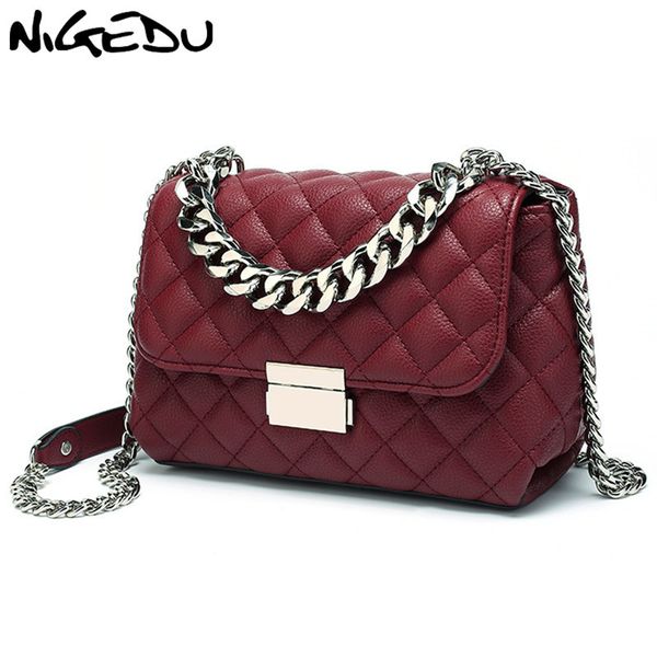 nigedu messenger bags women chains shoulder bag diamond lattice luxury handbags women bags designer female totes small bolsas c0125
nigedu messenger bags women chains shoulder bag diamond lattice luxury handbags women bags designer female totes small bolsas c0125