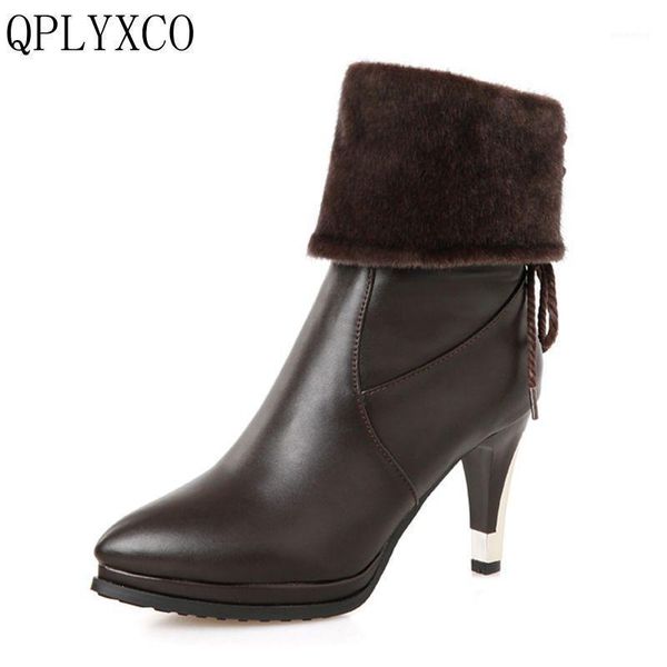 boots qplyxco big &small size 28-52 russian ladies short women fashion warm winter shoes high hells snow hq2821, Black
boots qplyxco big &small size 28-52 russian ladies short women fashion warm winter shoes high hells snow hq2821, Black
