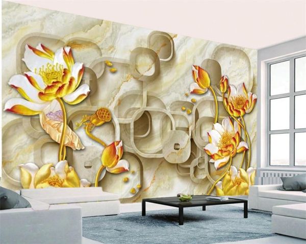 3d wallpaper mural connected square circles delicate lotus home decor living room bedroom wallcovering wallpaper
3d wallpaper mural connected square circles delicate lotus home decor living room bedroom wallcovering wallpaper
