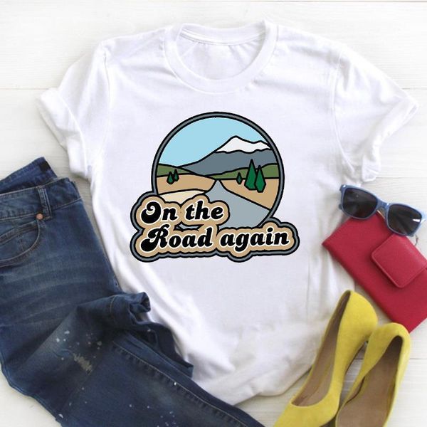 women road trip travel vacation printed cute 90s summer t tee ladies female shirt clothes tshirt womens graphic t-shirt, White
women road trip travel vacation printed cute 90s summer t tee ladies female shirt clothes tshirt womens graphic t-shirt, White