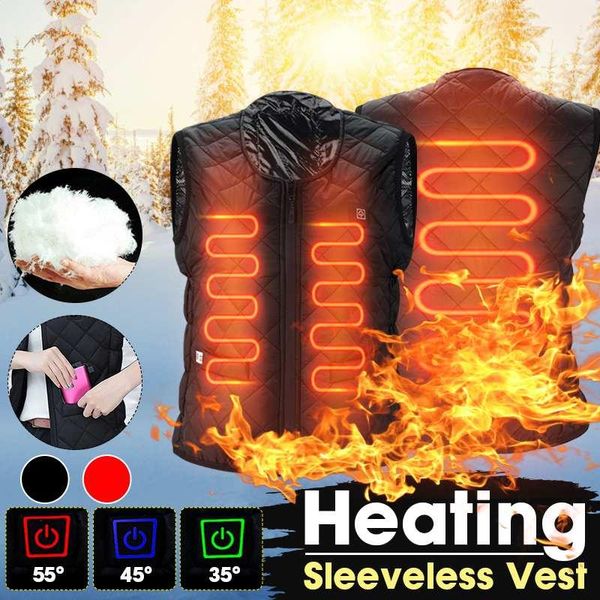 outdoor t-shirts men women electric heating seven zone intelligent vest jacket with cashmere inside waistcoat for sports hiking, Gray;blue
outdoor t-shirts men women electric heating seven zone intelligent vest jacket with cashmere inside waistcoat for sports hiking, Gray;blue