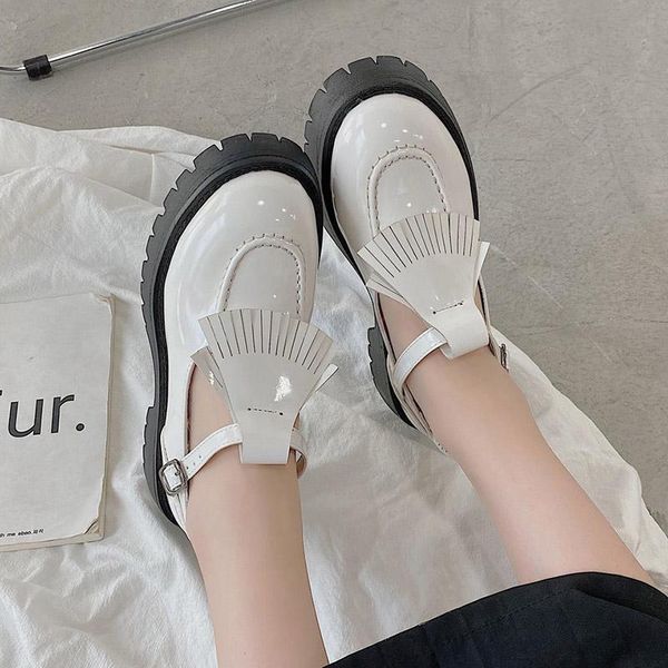 dress shoes 2021 autumn women fringed oxford t strap platform patent leather casual woman lolita zapatos mujer 8228g, Black
dress shoes 2021 autumn women fringed oxford t strap platform patent leather casual woman lolita zapatos mujer 8228g, Black