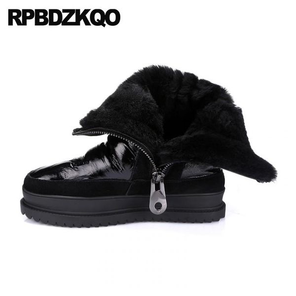 creepers mid calf muffin snow black real fur women australian shoes sheepskin silver patent leather casual white platform boots
creepers mid calf muffin snow black real fur women australian shoes sheepskin silver patent leather casual white platform boots