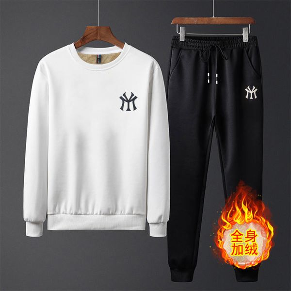 plush fall and winter thicker new pullover sweater men's casual suit sportswear, Gray
plush fall and winter thicker new pullover sweater men's casual suit sportswear, Gray