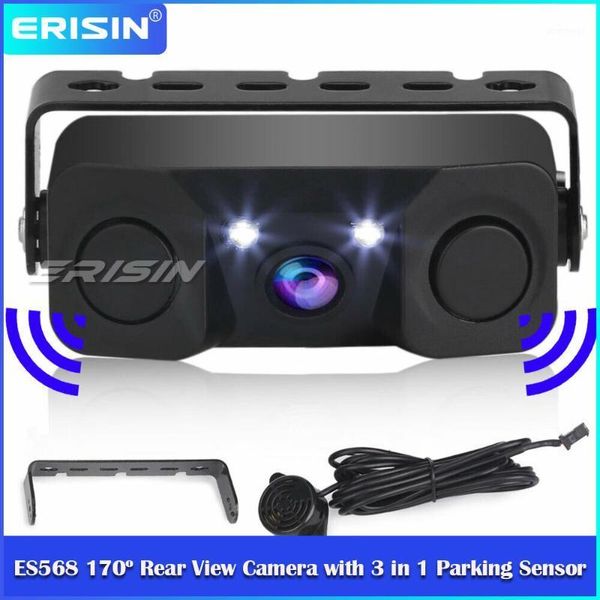 erisin es568 car auto reverse parking radar 170º rear view camera with 3 in 1 parking sensor1
erisin es568 car auto reverse parking radar 170º rear view camera with 3 in 1 parking sensor1