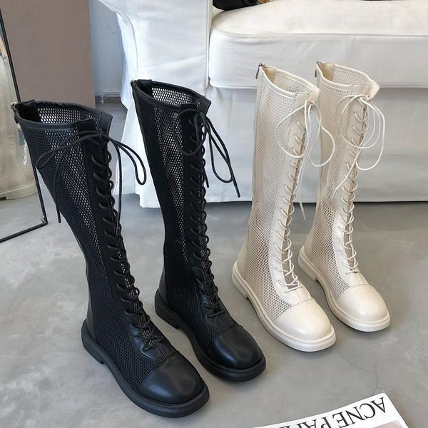 boots new british style hollow breathable ladies boots retro fashion wild temperament cross strap round head women's boot, Black
boots new british style hollow breathable ladies boots retro fashion wild temperament cross strap round head women's boot, Black