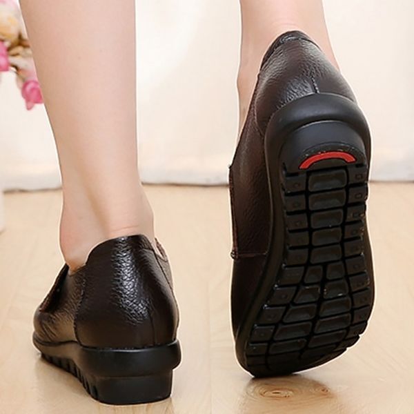 genuine women flat shoes comfortable spring/autumn oxfords hook loop ladies leather shoe large size 35-43 y200320, Black
genuine women flat shoes comfortable spring/autumn oxfords hook loop ladies leather shoe large size 35-43 y200320, Black