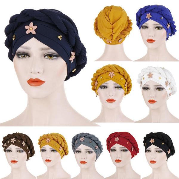 stingy brim hats floral braid ruffle cancer chemo beanie turban wrap capindia fashion design hat muslim for women, Blue;gray
stingy brim hats floral braid ruffle cancer chemo beanie turban wrap capindia fashion design hat muslim for women, Blue;gray